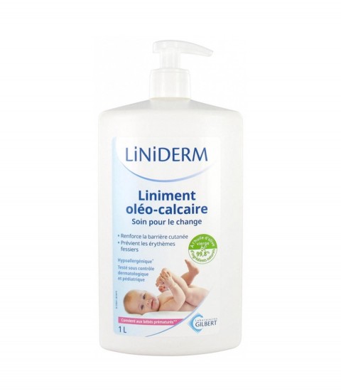 LINIDERM LINIMENT OLÉO-CALCAIRE STABILISÉ POMPE 1 L