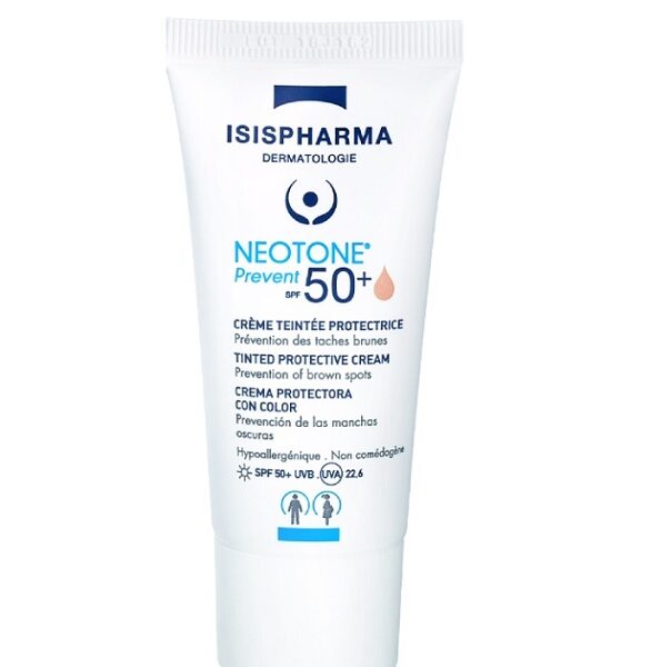 isispharma-neotone-prevent-creme-teintee-protectrice-spf50-30ml-595x600 ISISPHARMA NEOTONE Prevent SPF 50+Claire 30ml
